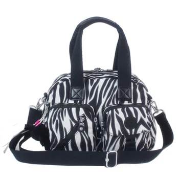 

Original designer monkey Keychain Nylon handbag women tote brand ladies hand bags Female shoulder Bag woman purse bolsa Feminina