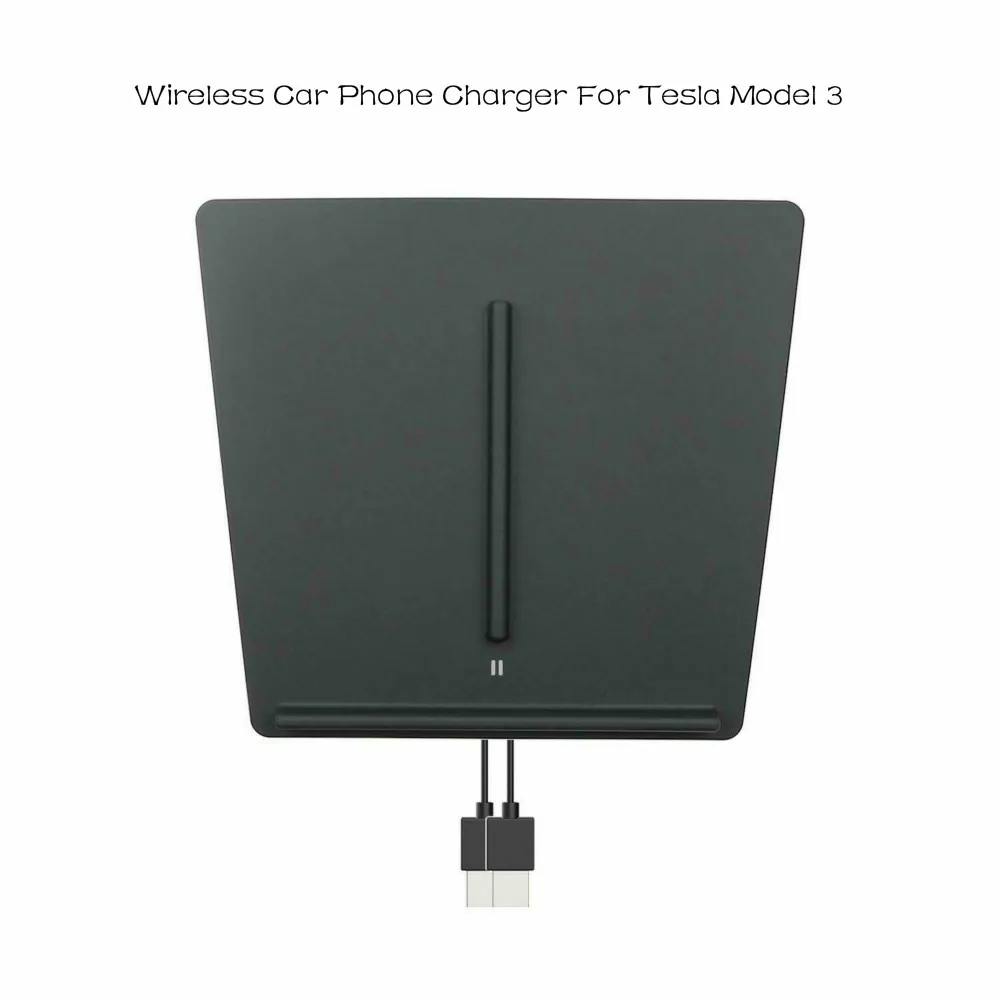 Беспроводное автомобильное зарядное устройство Tesla Model 3 usb-порт улучшенный