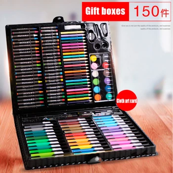 

Stationery learning oil painting stick, color lead, crayon, watercolor pen, watercolor powder, set of auxiliary tools