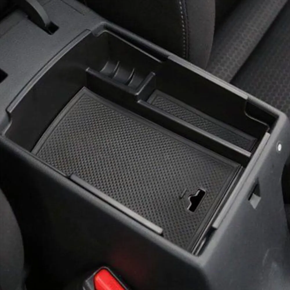 Vehemo Storage Cars Armrest Storage Box Storage Box Auto Useful Sundries Tray Car Storage Center Console Car Accessories