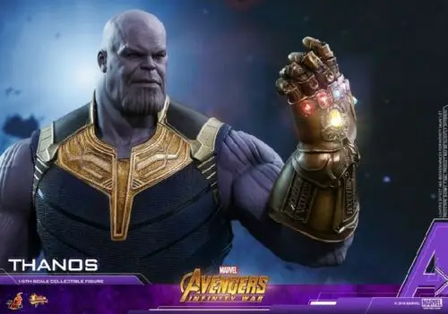 Cheap IN STOCK Hot Toys MMS479 Avengers 3 Infinity War Thanos 41.5cm 1/6 Action Figure 3