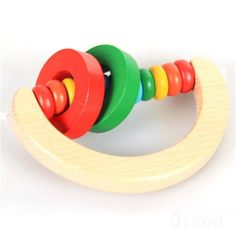 Rattle Montessori Educational Wooden toy 3D Puzzle Wooden Sensory Mathematics Jigsaw Brain Training Early Intellectual Learning Rattle Montessori Educational Wooden toy 3D Puzzle Wooden Sensory Mathematics Jigsaw Brain Training Early Intellectual Learning