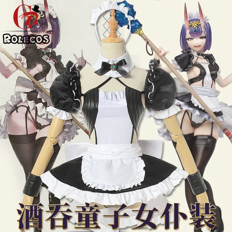 Костюм для косплея Хэллоуин судьба/большой заказ Shuten douji женский костюм служанки