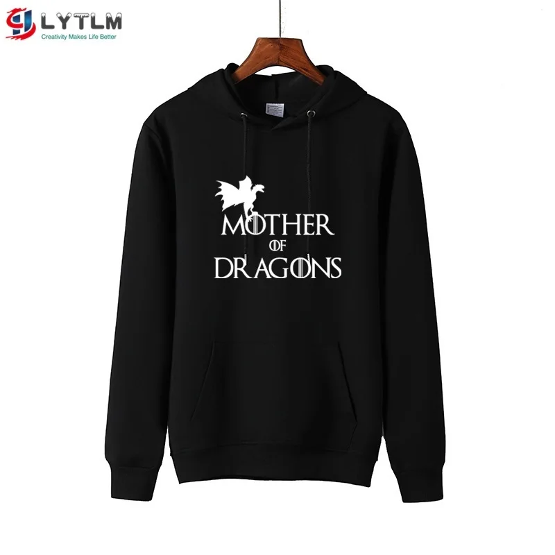LYTLM/толстовки для маленьких девочек с принтом «Мама Драконов»; ; Daenerys; толстовка с принтом «Дом Таргариенов» для девочек; Dracarys; детская толстовка с капюшоном; Valar Morghulis