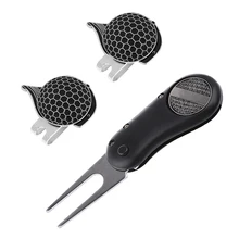 Портативный легкий инструмент для гольфа с мячом Для Гольфа Маркер Шляпа Клип отличный инструмент для гольфа комплект аксессуары для гольфа Тренировка по гольфу помощь