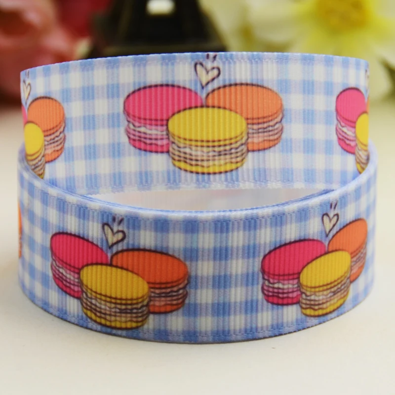 7/8'' 22mm 1&quot 25mm 1-1/2&quot 38mm 3&quot 75mm Macaron Cartoon Character printed Grosgrain Ribbon party decoration 10 Yards X-02655 |