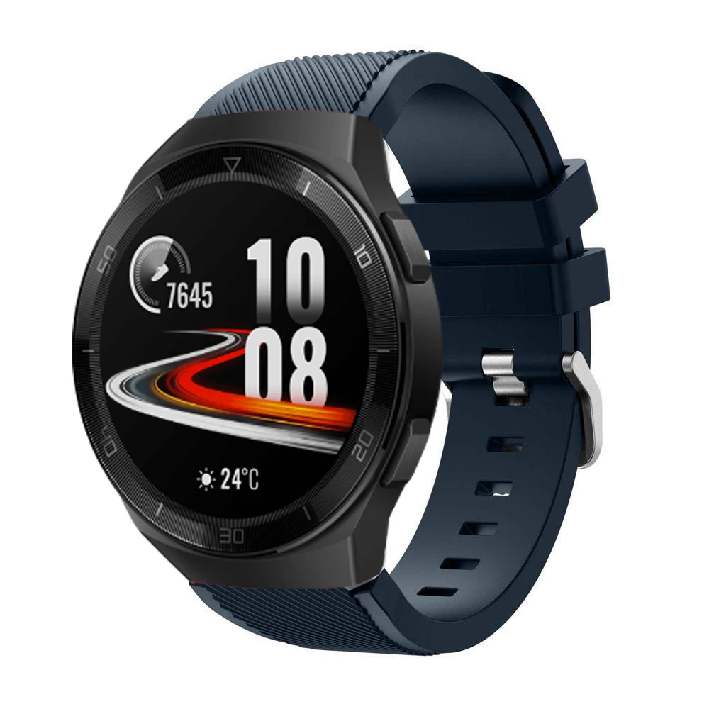 Ремешок для часов Huawei gt 2e 22 мм силиконовый ремешок Samsung Galaxy watch 46 Gear S3 GT 2 Amazfit gtr 47