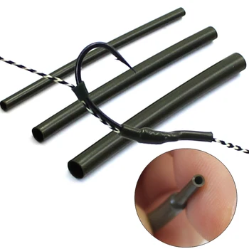 LOW PRICE ❤️ 30PCS Carp Fishing Accessories Heat Shrink Tubes Rubber Sleeves Heating Shrink Tubing for Carp Ronnie Rigs Croase Fishing Tackle - discount item 49% OFF Sports & Entertainment
