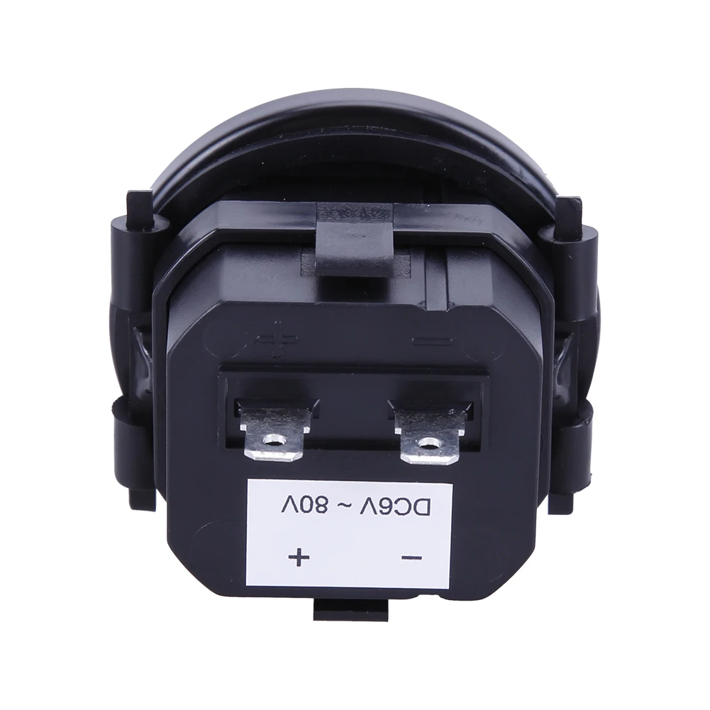 12v 24v 36v Hour Meter for Marine Boat Engine 2" Moto Car Trucks Mechanical Hour Meter Counter Timer Round Waterproof Gauge mechanical hour meter