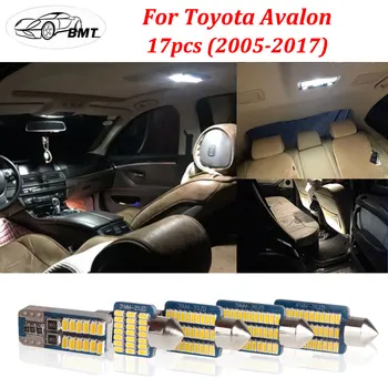 

BMT 17Pcs Canbus No Errore White Warm White Crystal Blue LED Car Interior Light Package Kit + Tool for 2005 - 2017 Toyota Avalon