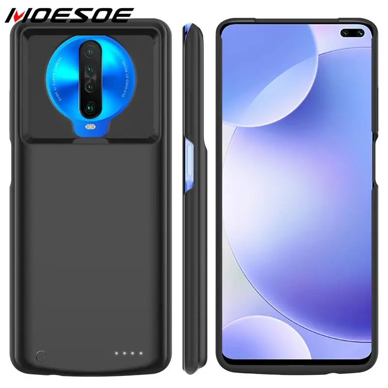 

MOESOE Battery Charger Case For Xiaomi Redmi K30 Pro Cover 6800mAh Charging Powerbank Case For Redmi K30 Pro Battery Case