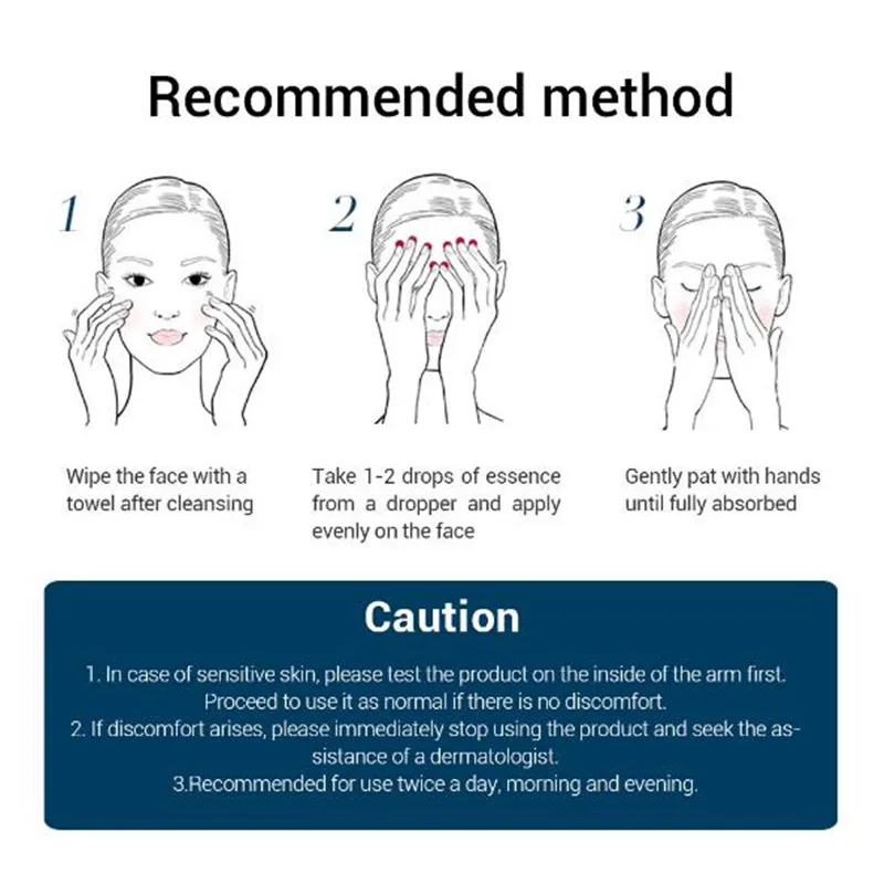 LANBENA Repair Face Serum Hyaluronic Acid Serum For Skin Repair Nourishing Moisturizing Firming Anti Aging Anti 4