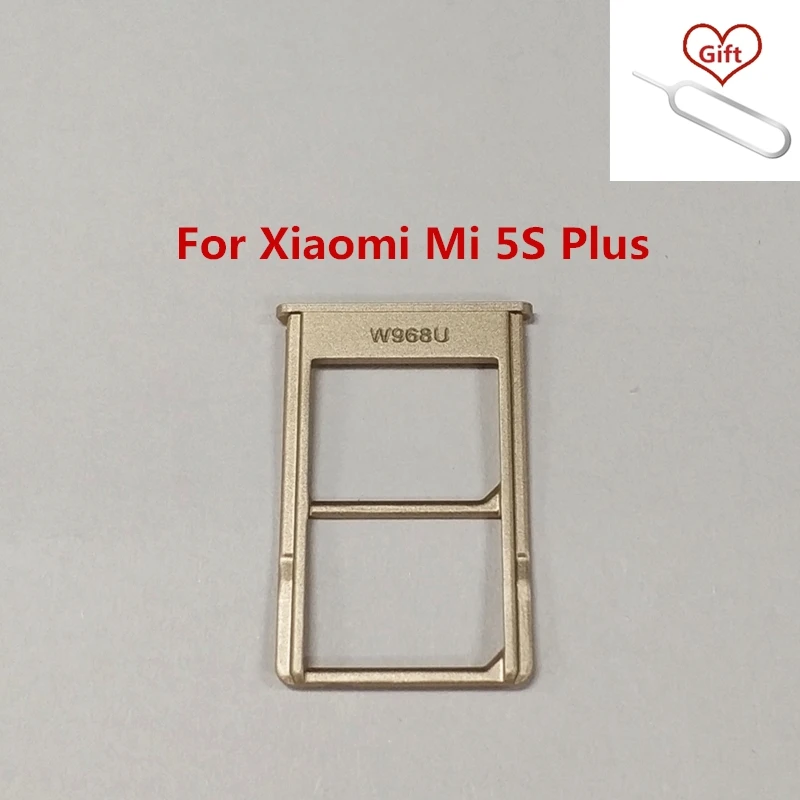 

For Xiaomi Mi 5S Plus SIM Card Tray Holder Card Slot Adapter For Xiaomi Mi5s Plus Replacement Repair Spare Parts