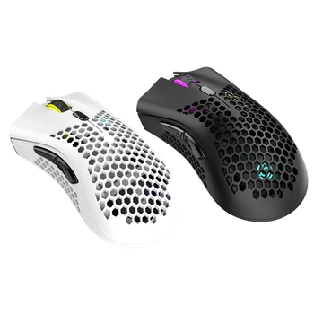 

Yindiao A3 Series Wireless Mouse, Charging Hole Hollow E-Sports Game Rgb Silent Mouse, Suitable For Game Lovers