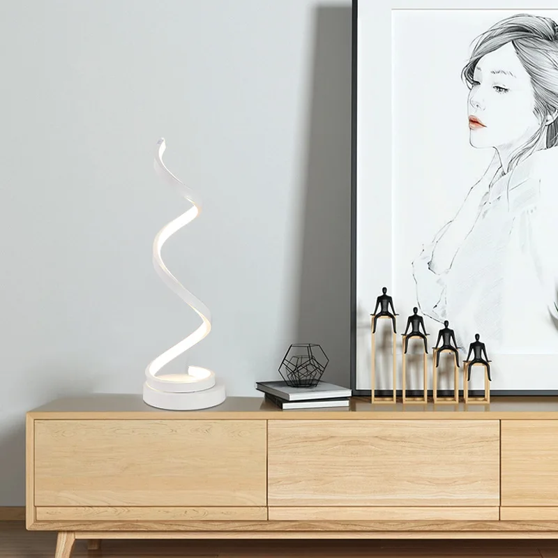 

Post-modern Lamp Bedroom Bedside Table Lamp Warm Creative LED Warm Lighting Northern European-Style Library Students Eye Protect