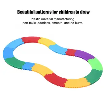 

1PC Kids Children Spirograph Geometric Ruler Drawing Art Template Geometric Ruler Track Children Creative Learning Tools