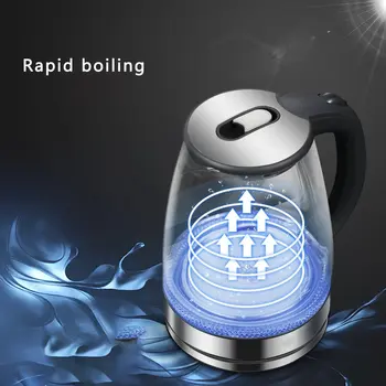 

Electric Kettle Thermostatic Kettle Smart Household Thermos Single Layer Power-off Protection with Scale Handheld Anti-Hot