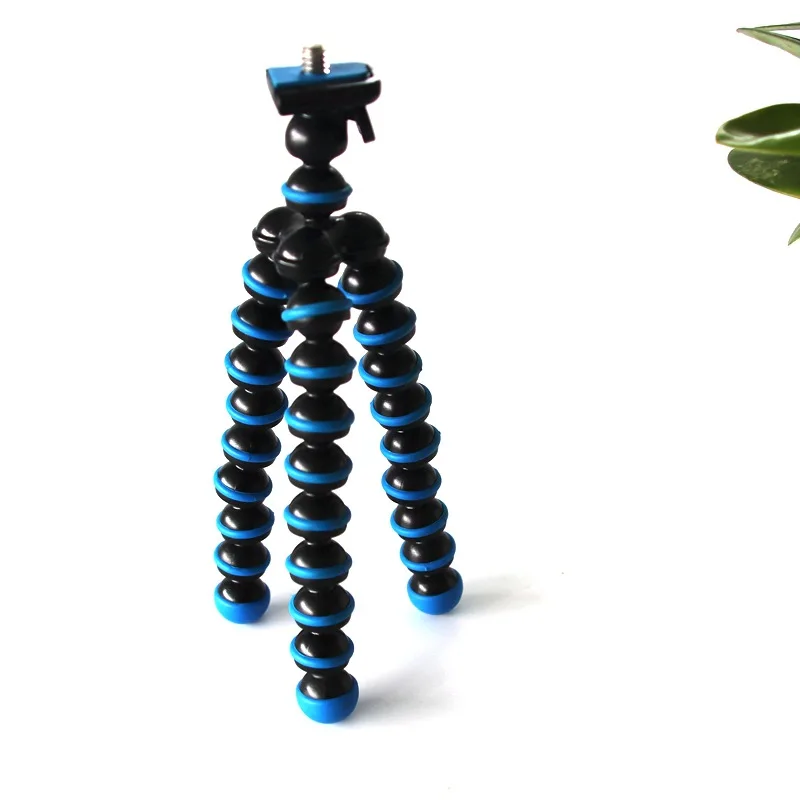 Гибкий штатив-подставка с осьминогом Gorillapod для телефона, мобильного телефона, смартфона Dslr и камеры, настольный мини-штатив - Color: blue