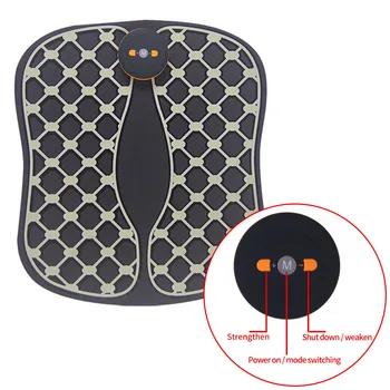 

Ache Muscle Stimulator Health Care Pain Relief Portable Gift Home Blood Circulation Elder Electric EMS Office Foot Massager Pad