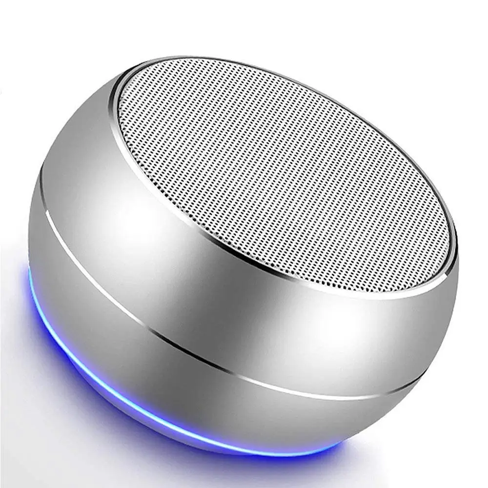 

Bluetooth Speakers with Mic, Hands-Free Function, Built-in Mic, Enhanced Bass for iPhone, iPad, BlackBerry, Samsung and More