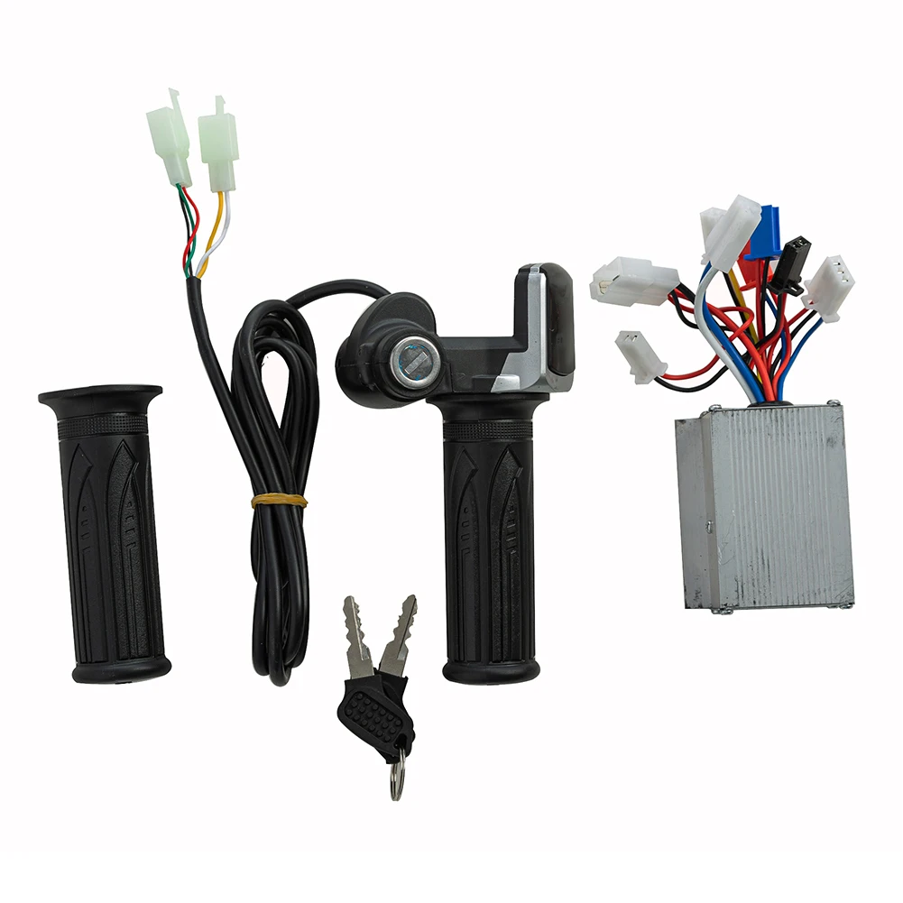Kit Controller E Manopola Acceleratore Per Scooter Elettrico E Bici Elettrica - 24V 36V 48V, 250W-1000W Per Motori Spazzolati