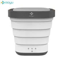 

Moyu Xiao Mini Folding Washing Machine Portable Clean Underwear Baby Clothes Suitable for Home Use Travel Out School Dormitory