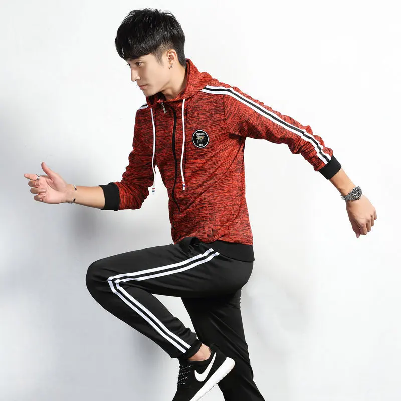 

2017 Ding Soldiers Autumn Sports Set MEN'S Casual Suit Men's Slim Fit Korean-style Coat Sports Clothing Student Uniform