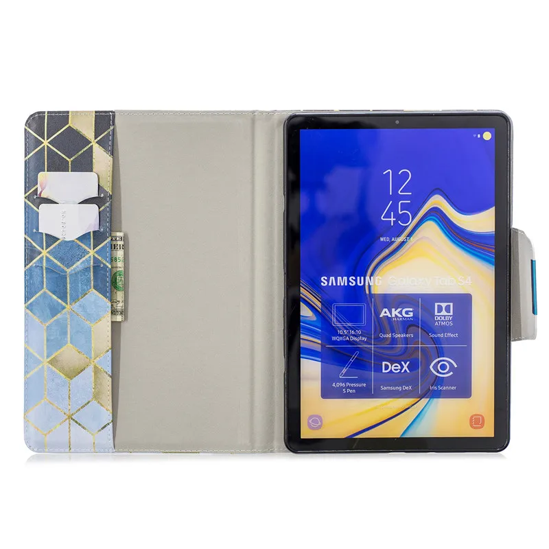 Wekays чехол для samsung Tab S4 10,5 кожаный чехол с единорогом для samsung Galaxy Tab S4 10," SM-T830 T835 чехол