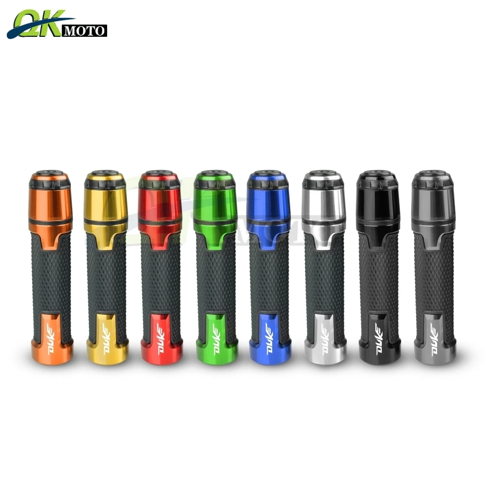 Аксессуары для мотоциклов 7/8 ''22 мм CNC алюминиевые ручки и ручки бар ручки Конец слайдер крышка вилка часть подходит для KTM 390 790 DUKE duke
