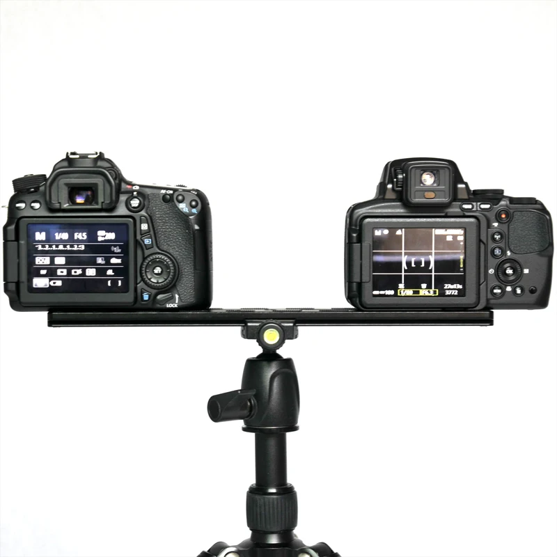 DSLR камера длинная БЫСТРОРАЗЪЕМНАЯ пластина с поддержкой объектива Крепление-адаптер пластина для цифровой камеры штатив шаровая Головка Arca Swiss Clamp