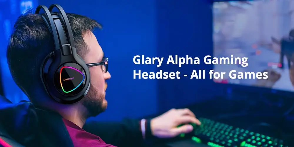 Tronsmart Glary Alpha Gaming Headset 360 Degree Microphone RGB Changeable Lights buy online best price in pakistan