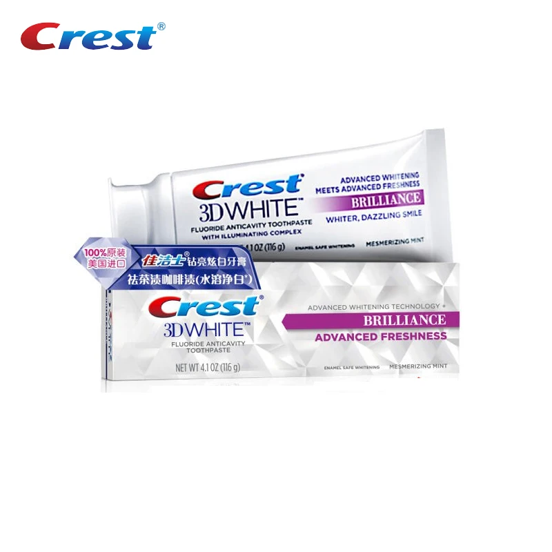 Crest 3D Branco creme dental solúvel em