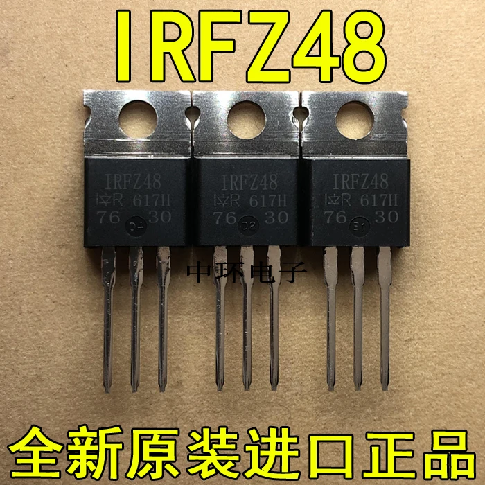 10 шт./лот IRFZ48 ИК-220 50A 60Vx m y