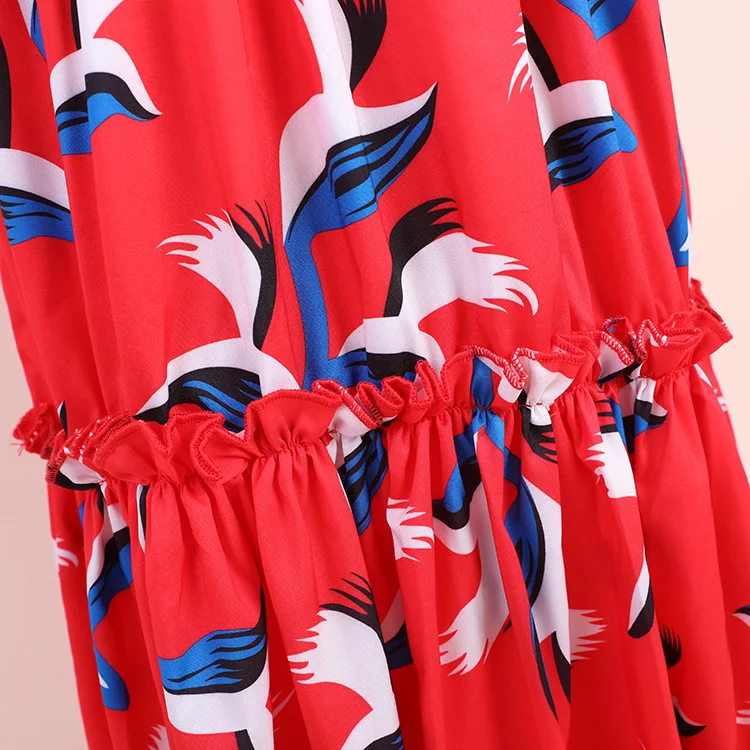 ZOGAA красные богемные длинные платья с глубоким v-образным вырезом и оборками благородное элегантное вечернее длинное платье женское летнее женское Макси-платье