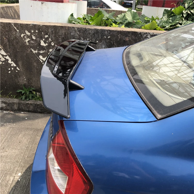 Спойлер для KIA CERATO 2006 2018 высококачественный спойлер TF из ABS материала заднее крыло