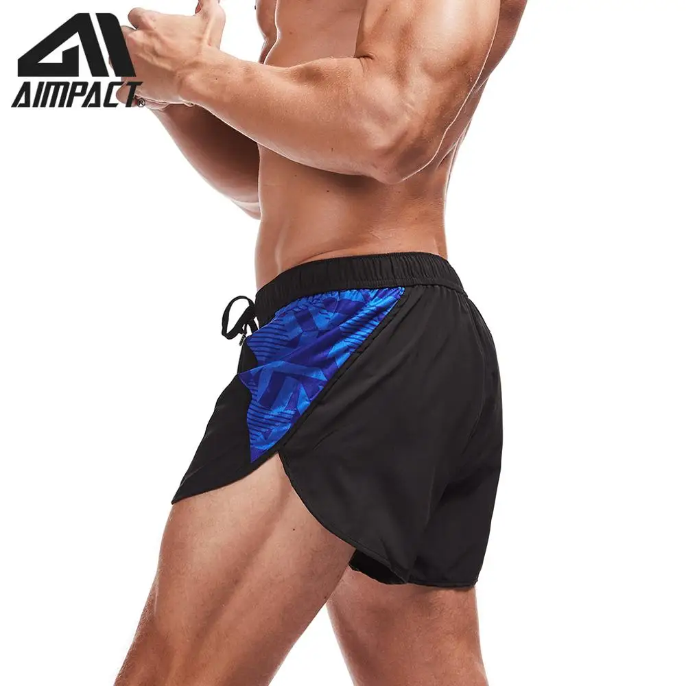 Men Running Marathon Workout Shorts Quick Dry Lightweight Fitness Linner Shorts Training Outdoor Gym Hybird Trunks Shorts