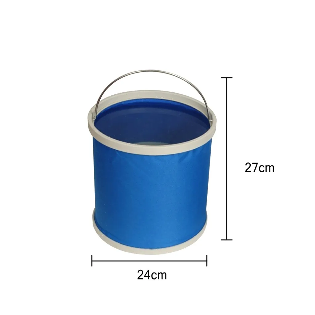 Waterproof Folding Bucket Is Convenient Environmentally Friendly Wear Folding Portable Resistant Bucket kamp malzemeleri