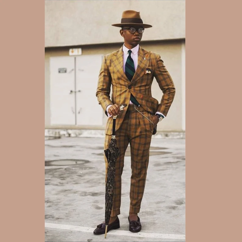 Формальные мужские костюмы высокого качества сетка 2019 Slim Fit бархатный нагрудный