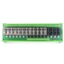 DC24V 16 Channel OMRON Relay Module PLC Amplifier Board 16 Road Relay Module TNKG2R-1E-K1624 20 way relay module omron omron 10a multi channel solid state relay plc amplifier board
