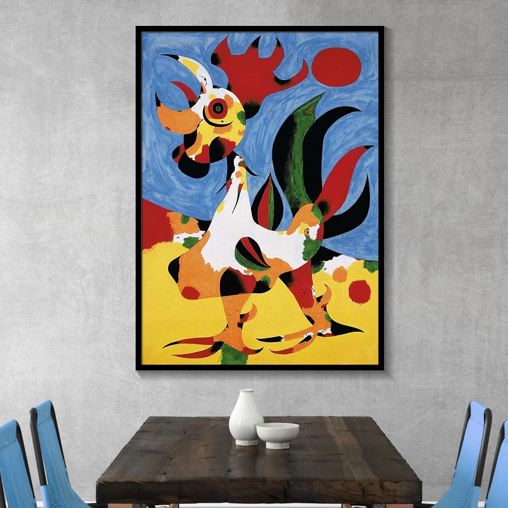 Famous Joan Miro Abstract Watercolor Canvas Painting Posters And Prints Wall Art Picture For Living Room Home Decoration Cuadros|Painting & Calligraphy| - Aliexpress