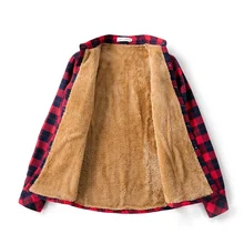 

2022 Velvet Thick Warm Women's Plaid Shirt Female Long Sleeve Tops M-5XL Winter Fleece Casual Check Blouse Autumn Clothes