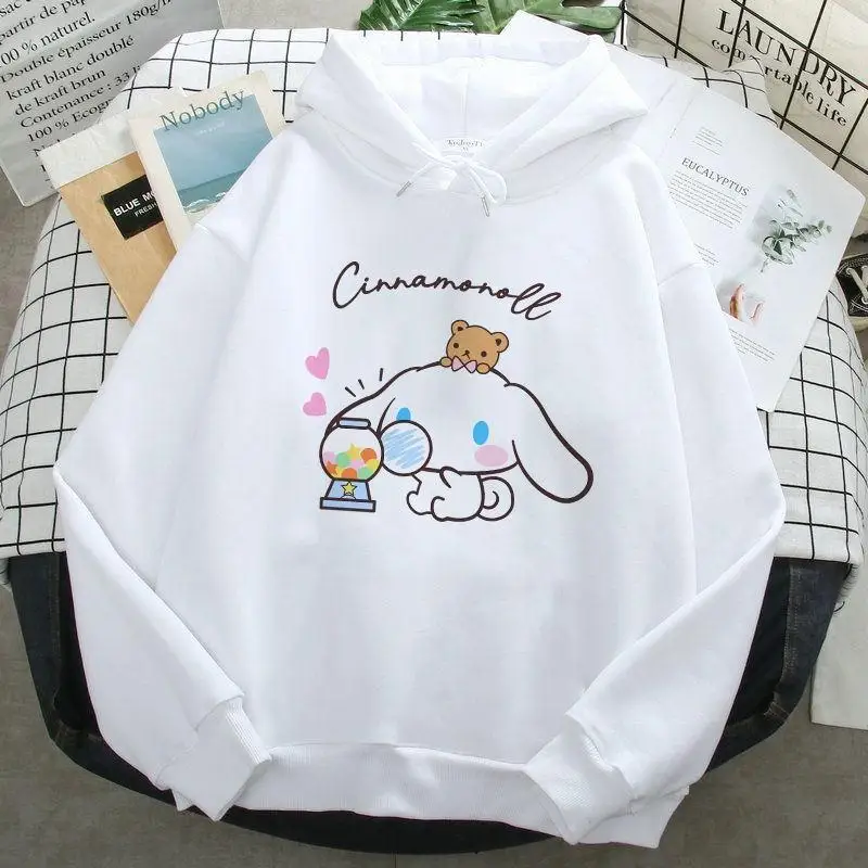 2021 Kawaii Sanrio весна-осень студенческий свитер с капюшоном свободная парная Милая