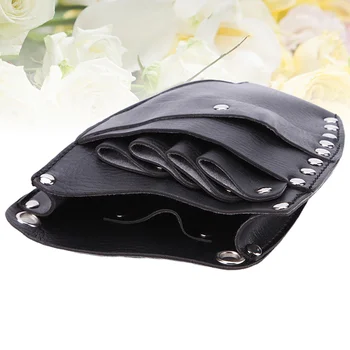 

1pc Scissors Pouch Multifunction Shears Combs Waist Bag Hairdressing Tool Bag for Barber