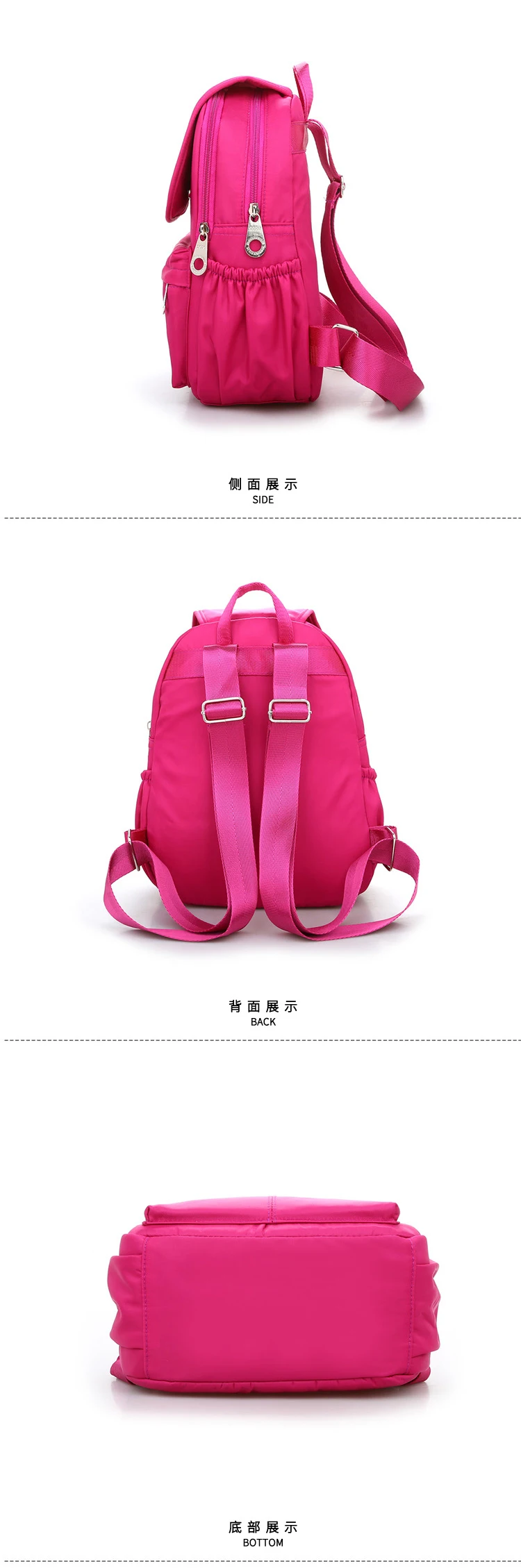 Fashion Anti-theft Women Backpacks Famous Brand High Quality Waterproof Oxford Women Backpack Ladies Large Capacity Backpack