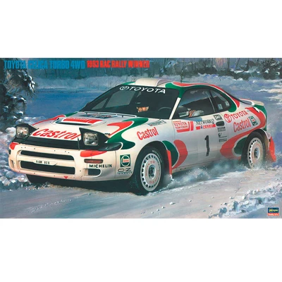 1/24 Toyota Celica Turbo 4WD 93 RAC сборка автомобиля Tamiya 20358