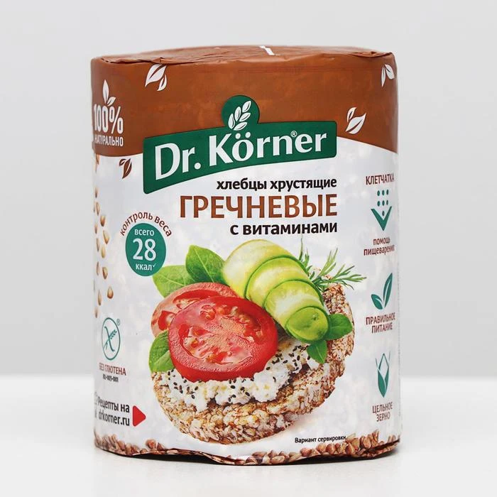 Рисунок 3 - Хлебцы Др. Кёрнер Гречневые с витаминами