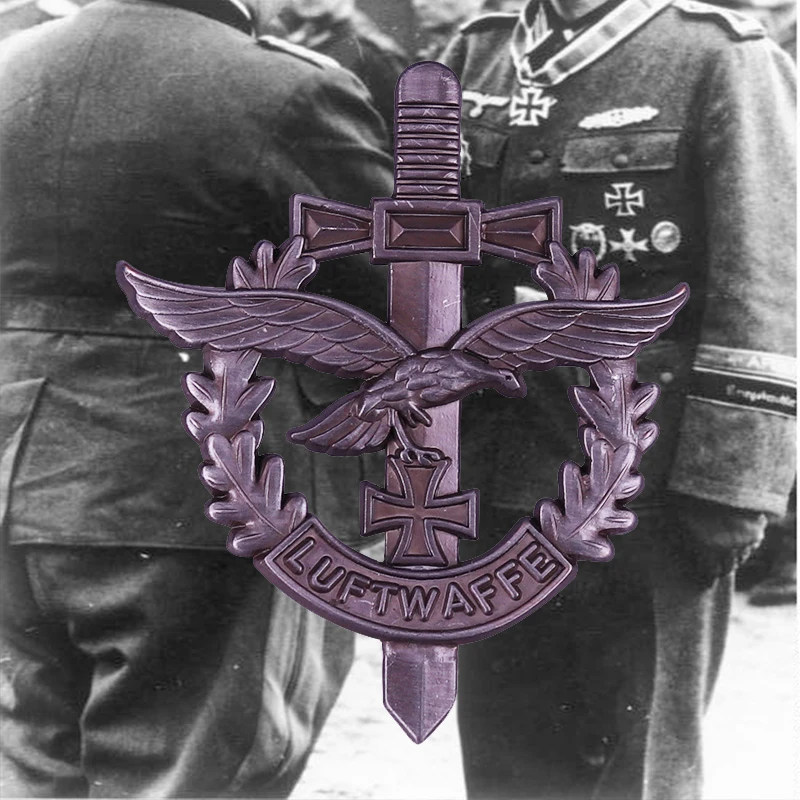 Немецкая брошь WW2 булавка пилот люфтвафа с орлом медаль Железного креста Miitary