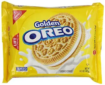 

Oreo Golden Sandwich Cookies, 14.3 Ounce by Oreo [Foods]