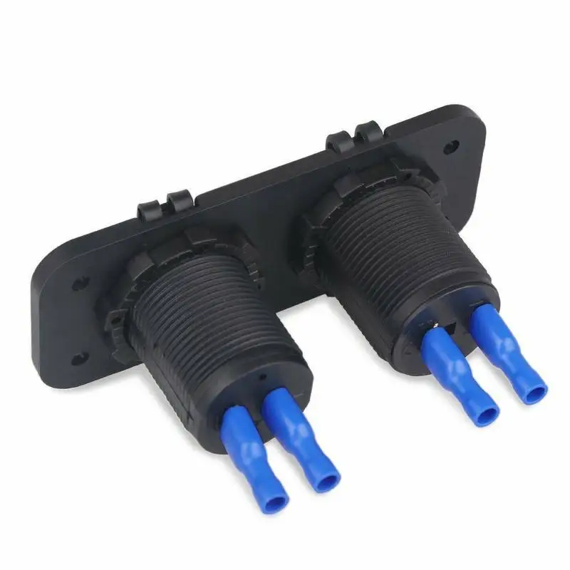 12 В двойная USB розетка для автомобильного прикуривателя Разветвитель 12 В адаптер розетка зарядное устройство новые аксессуары поступление Питания B2S0