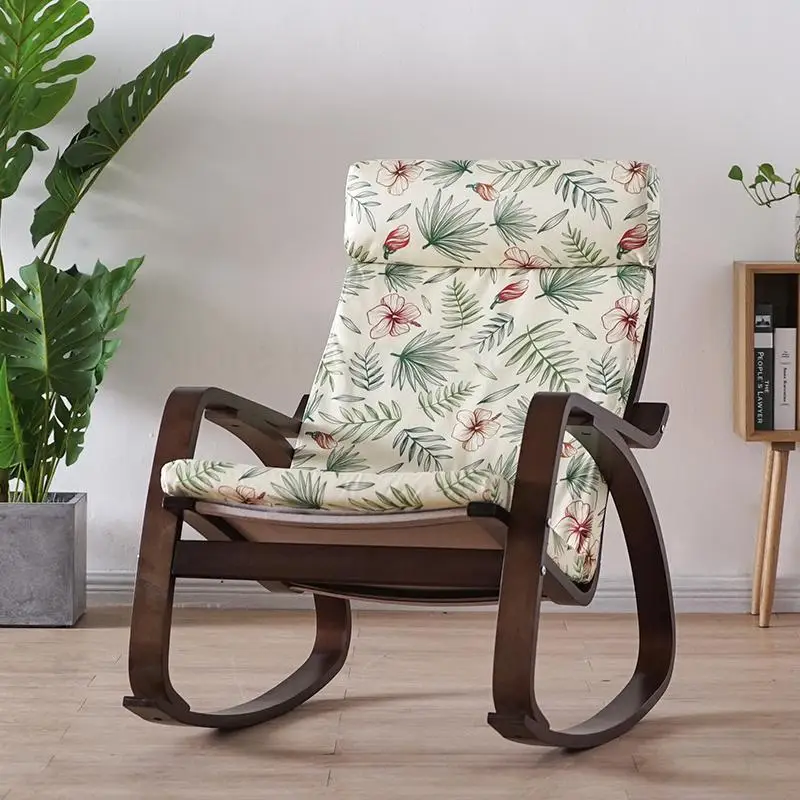 Nordic Boang Rocking Chair Lazy Sofa Balcony Chair Lounge Chair Pregnant Woman Recliner Adult Home Armchair Small Size Aliexpress